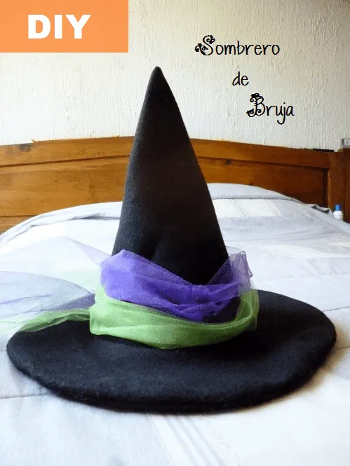 manitas de gato: diy: sombrero de bruja