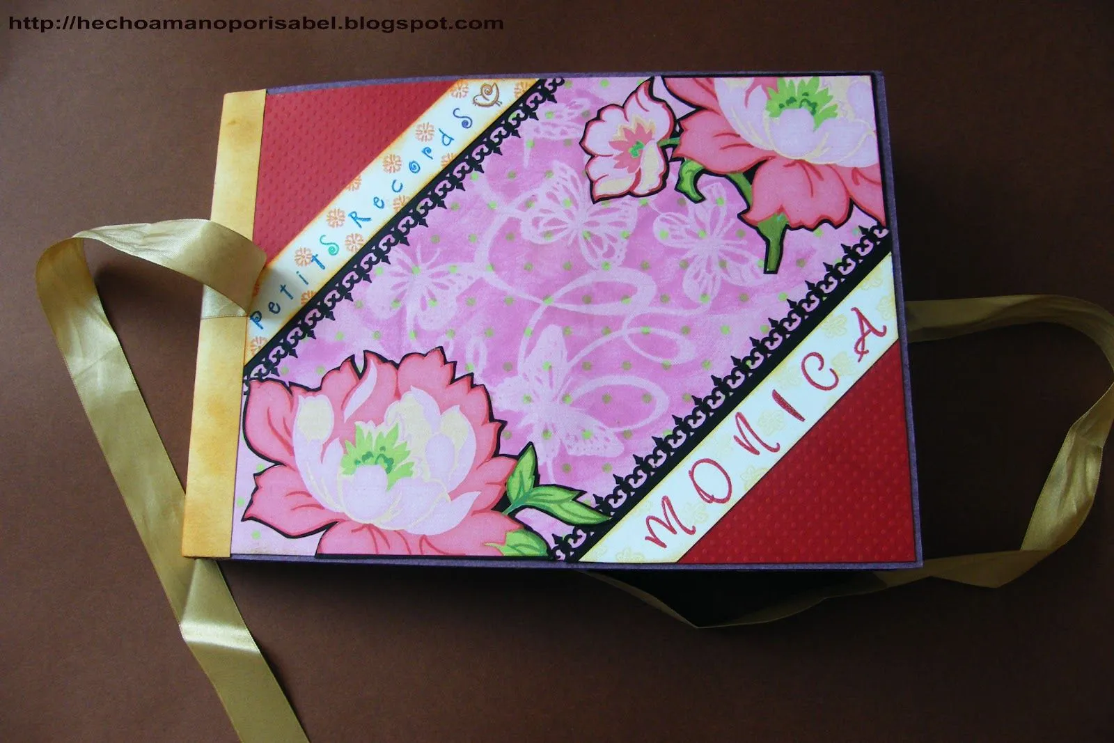 HECHO A MANO POR ISABEL: ALBUM DE FOTOGRAFIAS PARA REGALAR "PETITS ...