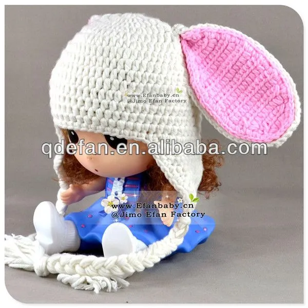 Hecho a mano patrón que hace punto tapa de conejo crochet los ... Hecho a mano patrón que hace punto tapa de conejo crochet los ...