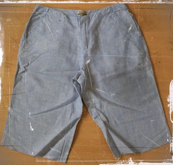 Siempre hay una mano: Reciclando un pantalón Siempre hay una mano: Reciclando un pantalón