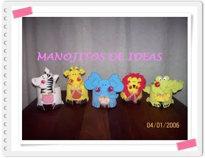 MANOJITOS DE IDEAS: GOLOSINEROS PARA CUMPLEAÑOS
