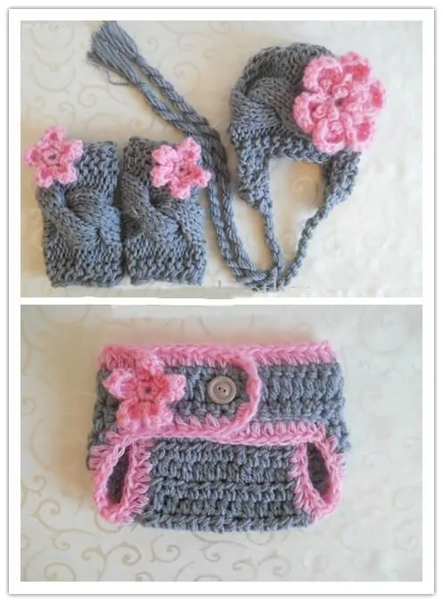 Manoplas crochet para bebé - Imagui