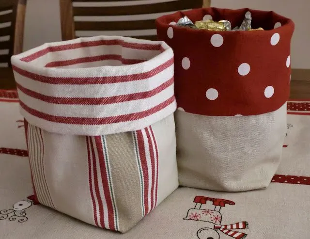 Con las Manos en la Aguja: Bolsita de Tela