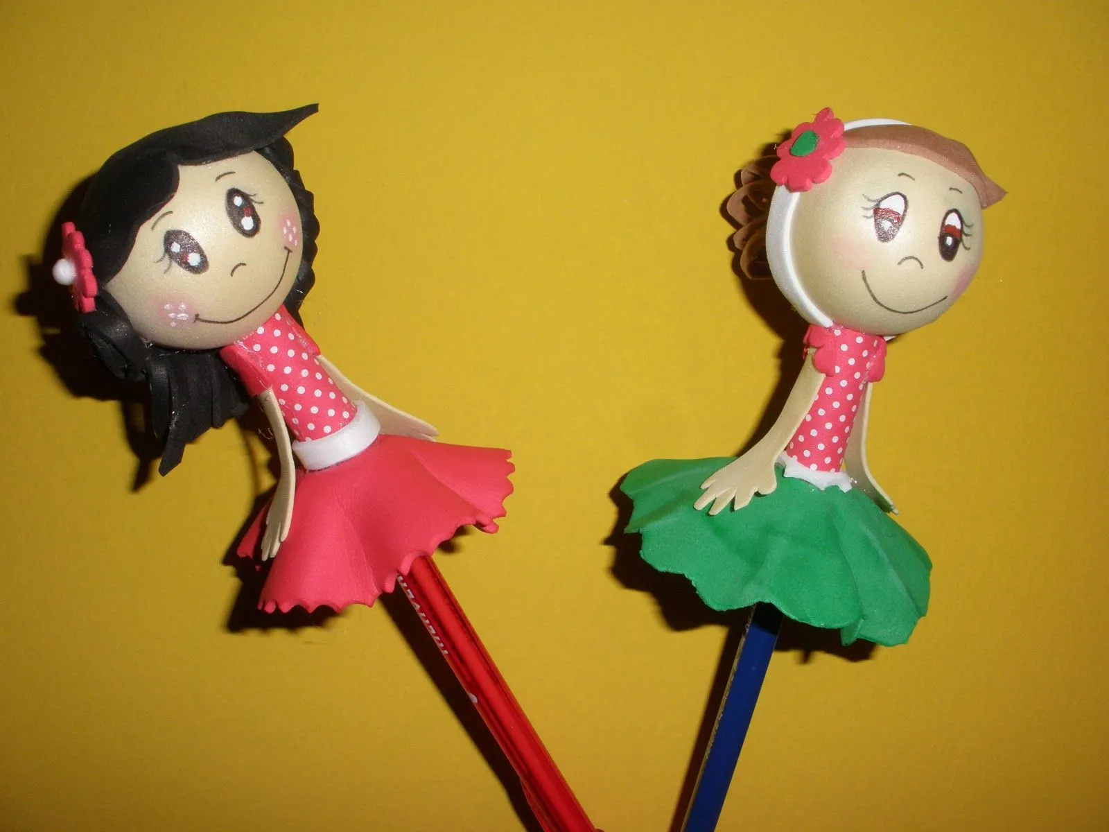 Manos Artesanas "Vane": Fofuchas Lapiz
