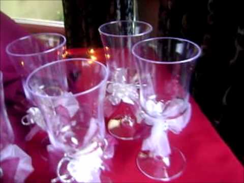 MANOS ARTISTICAS ANRIOCS - Decoracion 15 años - Color Vino - YouTube