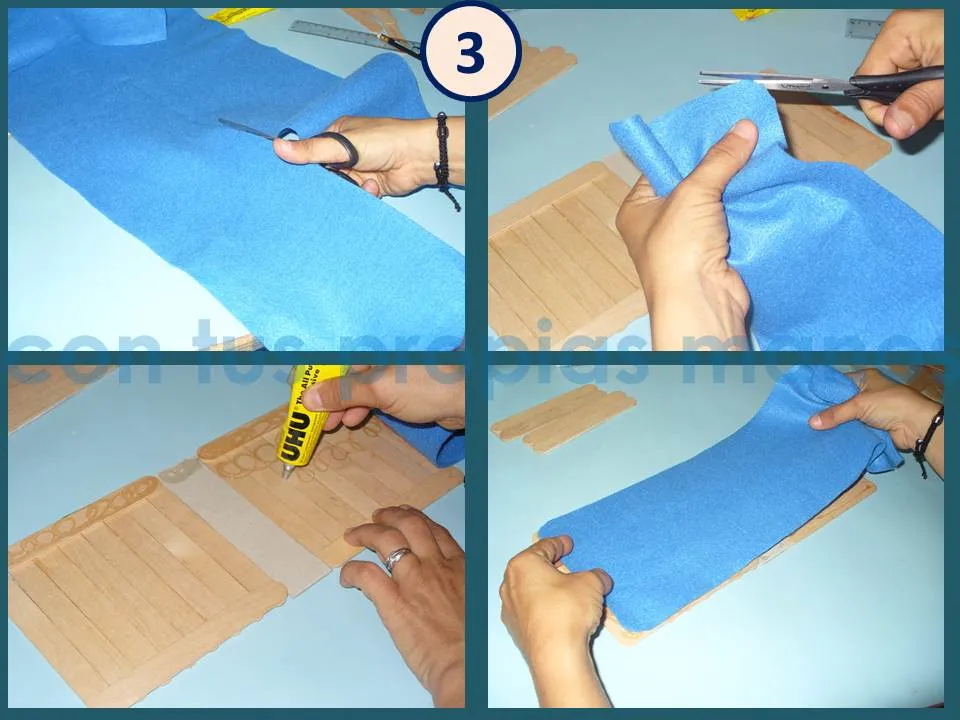 Con Tus Propias Manos: COMO HACER UNA CARTERITA CON PALITOS DE ...