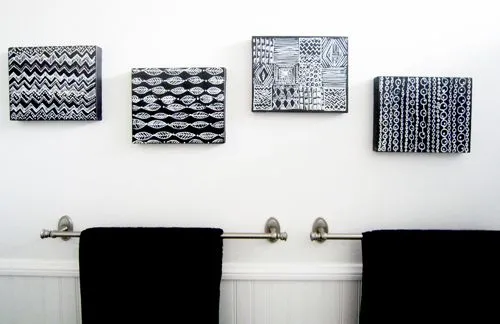 Por tus manos - Cuadros en blanco y negro, fáciles.