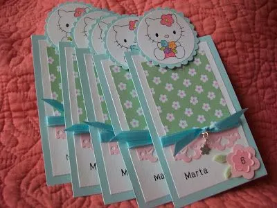 Manualidades de Hello Kitty para cumpleaños - Imagui