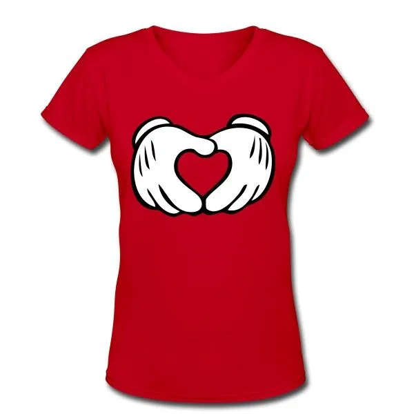 Manos de Mickey Mouse corazon - Imagui