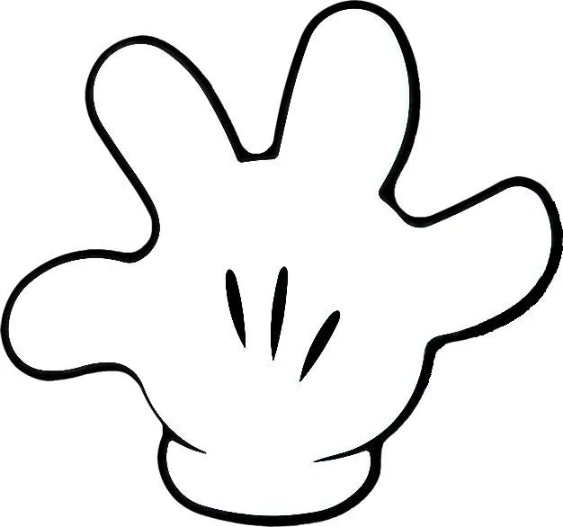 Manos de mickey mouse para imprimir | Moldes (letras, osos, flores ... Manos de mickey mouse para imprimir | Moldes (letras, osos, flores ...