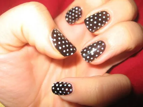 Todo Sobre Manos y Pies: Diseños de Uñas Acrilicas con puntos de ... Todo Sobre Manos y Pies: Diseños de Uñas Acrilicas con puntos de ...
