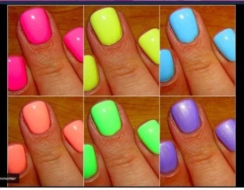 Todo Sobre Manos y Pies: Uñas Pintadas con Colores Fuertes para ... Todo Sobre Manos y Pies: Uñas Pintadas con Colores Fuertes para ...