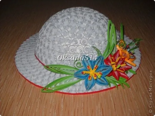 Por tus manos - Sombreros de quilling