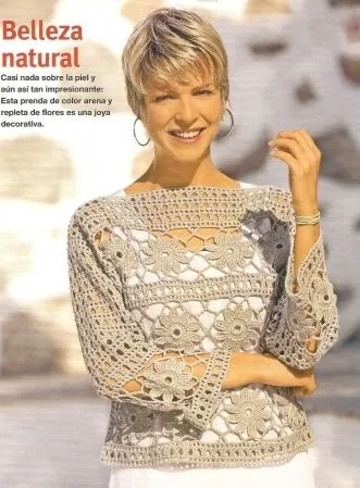 Blusa A Crochet | Hairstyles
