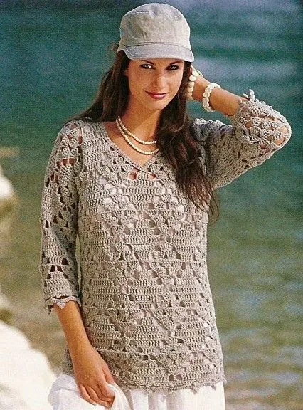 DE MIS MANOS TEJIDOS Y MAS...: Mas blusas a crochet