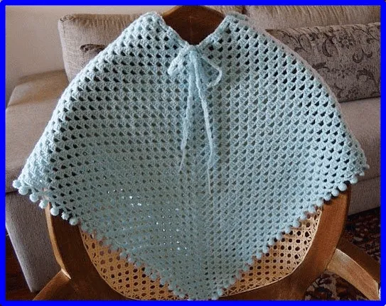 Modelos de ponchos tejidos para niños - Imagui Modelos de ponchos tejidos para niños - Imagui