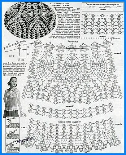 Todo tejidos blusas al crochet Y esquemas - Imagui Todo tejidos blusas al crochet Y esquemas - Imagui