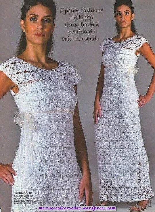 DE MIS MANOS TEJIDOS Y MAS...: Vestidos tejidos a crochet