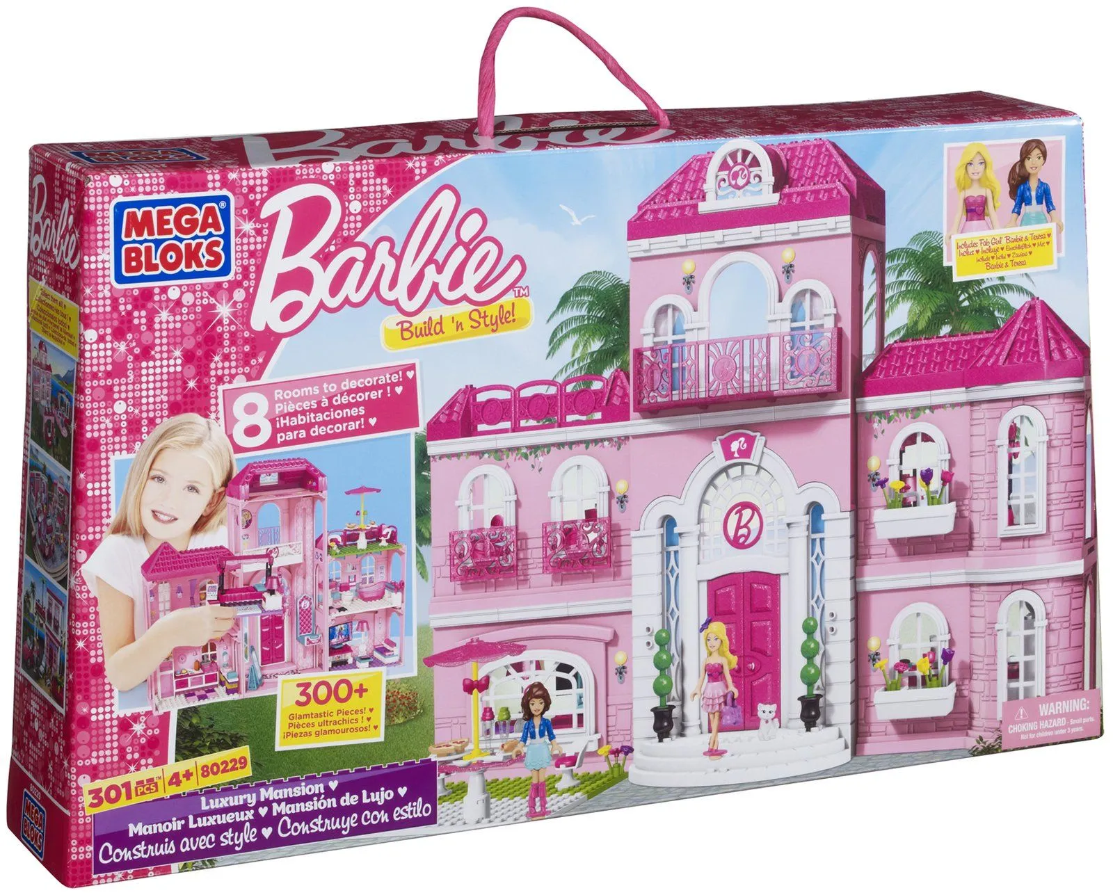 Mansión de lujo Barbie – Mega Bloks | SweetBie