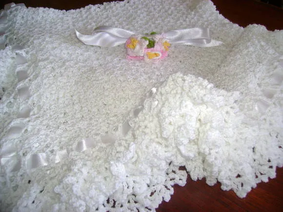 Mantas bebé croche - Imagui