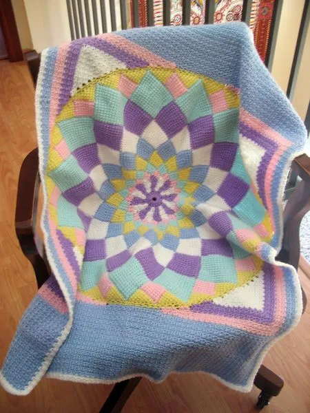 Mantas Bebé (baby afghan) | esdovi.com ( El Señor de los Ovillos ) Mantas Bebé (baby afghan) | esdovi.com ( El Señor de los Ovillos )