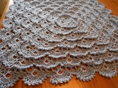 Manta Cobija tejida del centro a la orilla Crochet parte 1 de 2 ... Manta Cobija tejida del centro a la orilla Crochet parte 1 de 2 ...