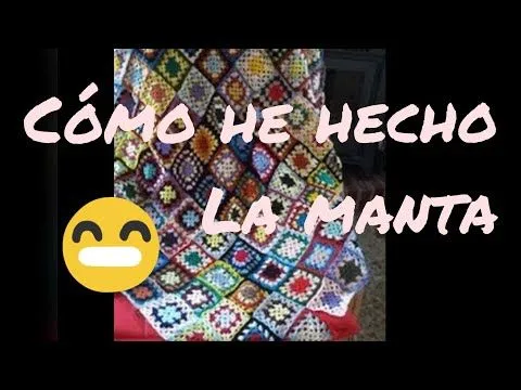 Cómo hacer una manta de lana a ganchillo muy fácil - YouTube