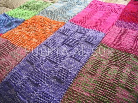 Manta de lana tejido a dos agujas | Tejidos | Pinterest | Tejido