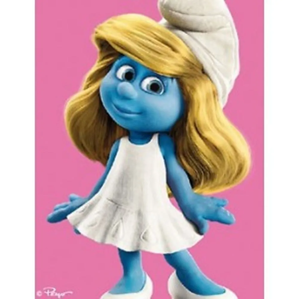 MANTA POLAR DE LOS PITUFOS PITUFINA 3D | - HOGAR, BAÑO, TOALLAS ...