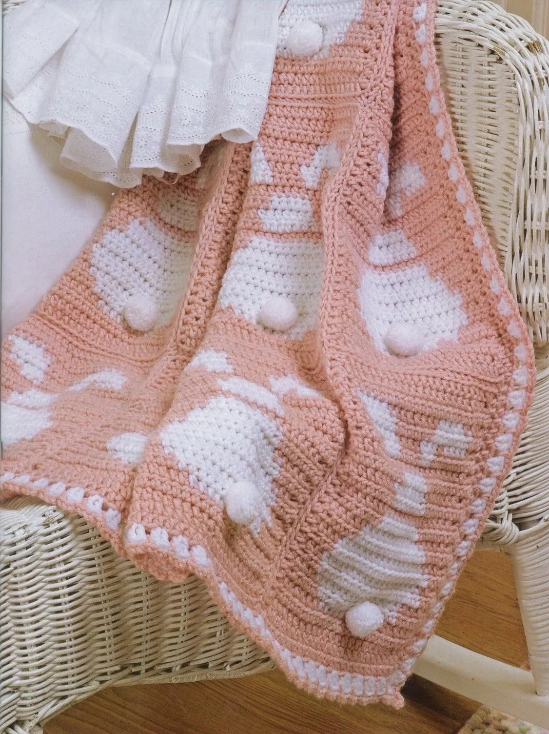 Mantas de bebé em croche com graficos - Imagui Mantas de bebé em croche com graficos - Imagui