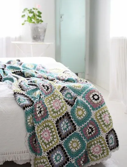 Mantas crochet paso a paso - Imagui
