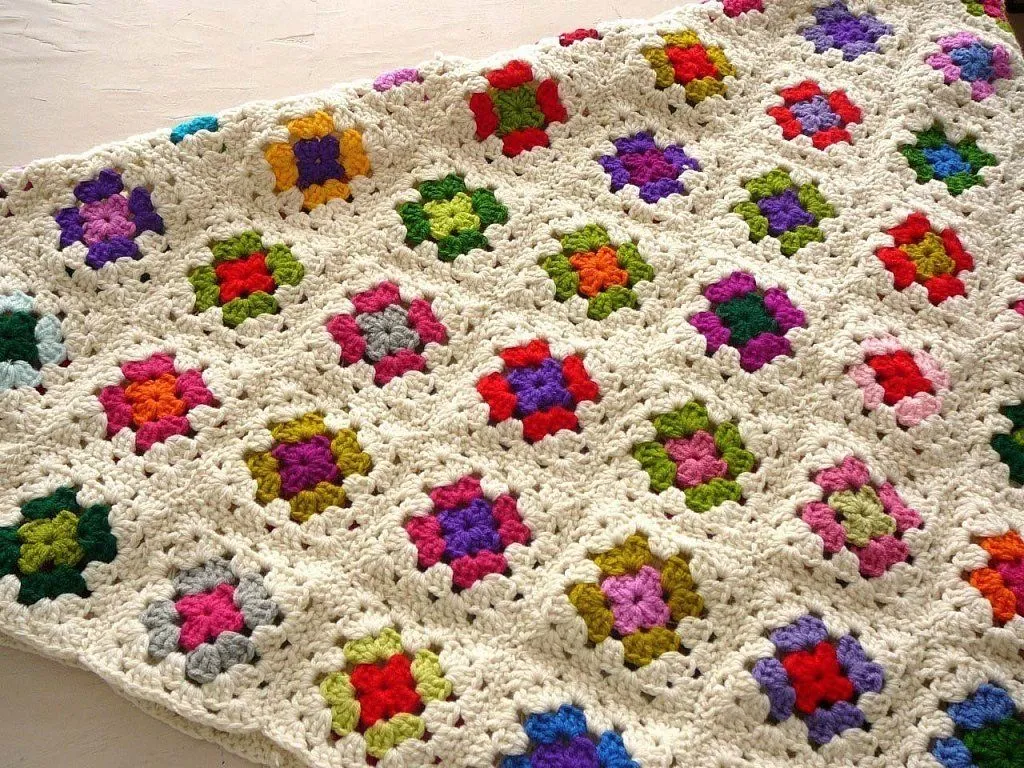Como Hacer Mantas De Ganchillo Imagui