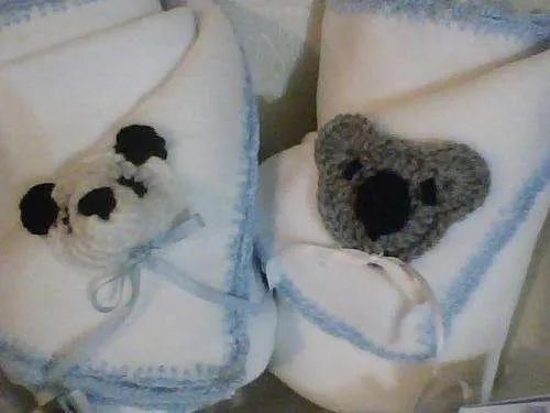 Mantas polares para bebés - Imagui