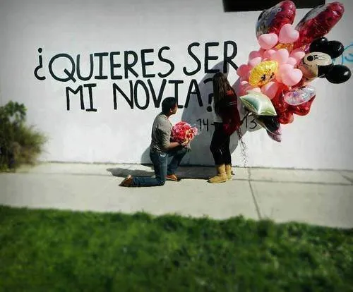 Mantas de quieres ser mi novia - Imagui