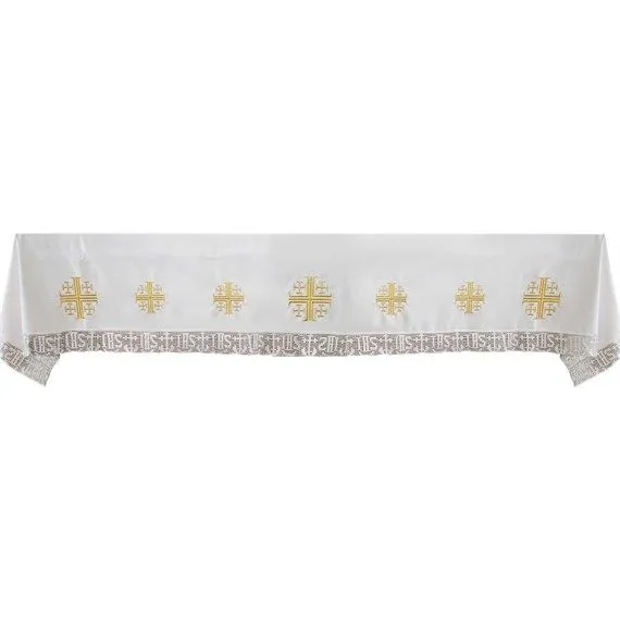 Mantel de Altar Cruz de Jerusalén