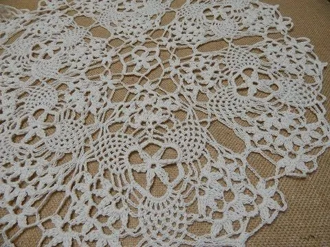 Mantel Circular Triangulos Crochet parte 1 de 2 - YouTube Mantel Circular Triangulos Crochet parte 1 de 2 - YouTube