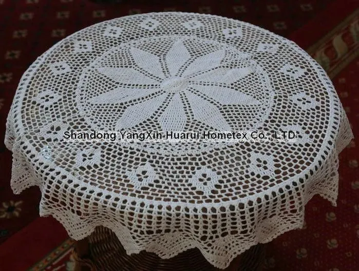 Mantel cuadrado a crochet - Imagui