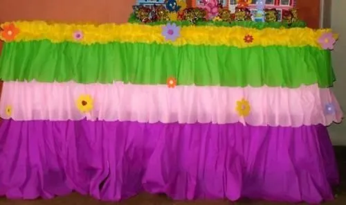 Mantel para fiesta infantil - Imagui