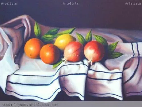 Mantel con frutas José Miguel Cirera Elipe - Artelista.com Mantel con frutas José Miguel Cirera Elipe - Artelista.com