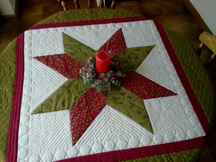 Mantel navideño 2012 | mis favoritos Patchwork | Pinterest | Mantels