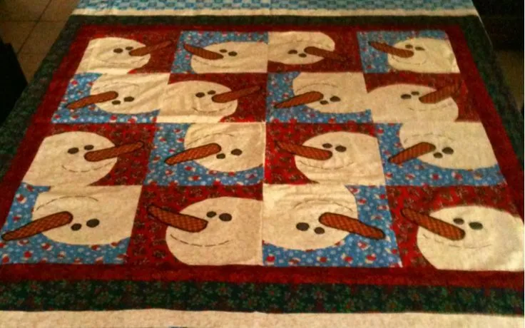 Mantel Navideño. Realizado en Patchwork & Quilting Vero Padilla ... Mantel Navideño. Realizado en Patchwork & Quilting Vero Padilla ...