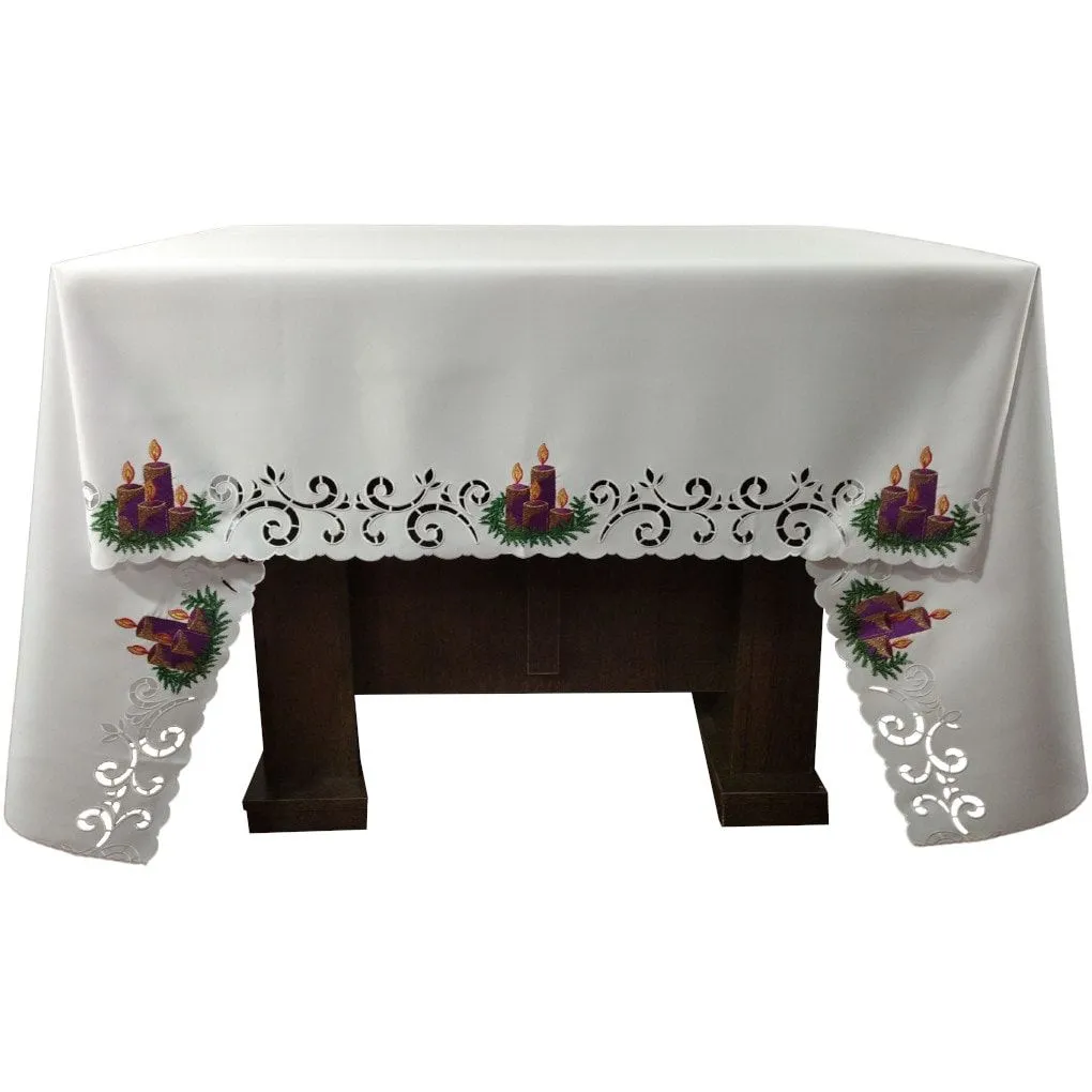 Manteles de altar de Iglesia | Bordado de Adviento Manteles de altar de Iglesia | Bordado de Adviento