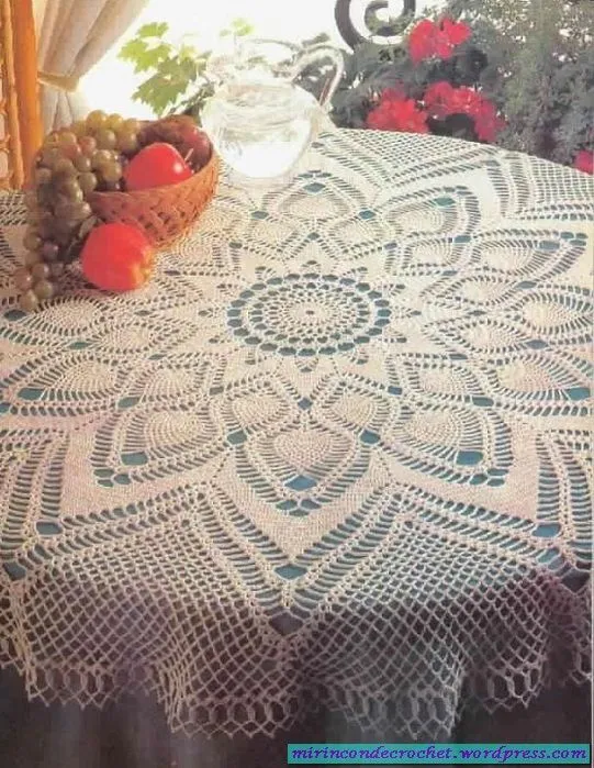 Manteles y carpetas | Mi Rincon de Crochet