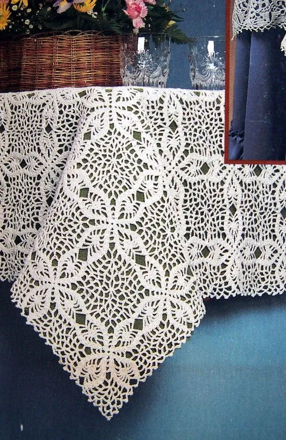 Manteles de ganchillo favoritos de Rita Weiss Vintage Crochet - Etsy México Manteles de ganchillo favoritos de Rita Weiss Vintage Crochet - Etsy México