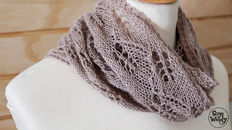 Cómo hacer una Mantilla-Estola-Chal rectangular de Encaje | Soy Woolly Cómo hacer una Mantilla-Estola-Chal rectangular de Encaje | Soy Woolly