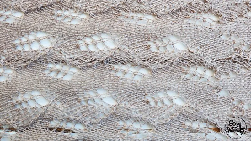 Cómo hacer una Mantilla-Estola-Chal rectangular de Encaje | Soy Woolly Cómo hacer una Mantilla-Estola-Chal rectangular de Encaje | Soy Woolly