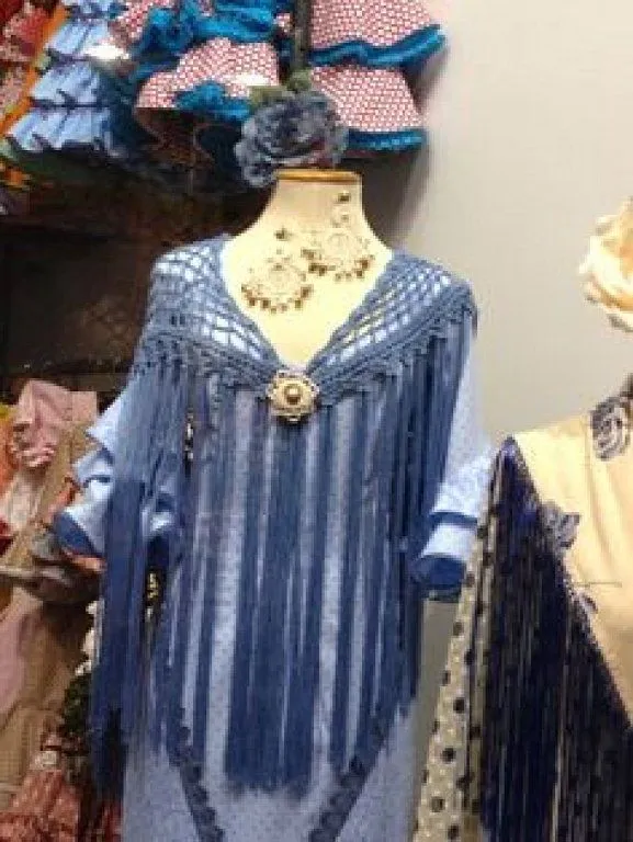hacer mantoncillo flamenca crochet | Aprender manualidades es ... hacer mantoncillo flamenca crochet | Aprender manualidades es ...