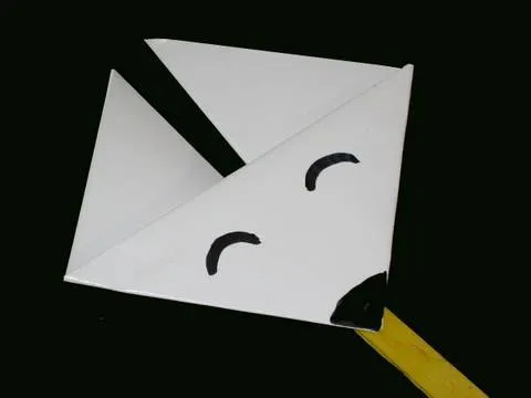 Manu-Gami Manualidades de papel: Lobo blanco titere - YouTube Manu-Gami Manualidades de papel: Lobo blanco titere - YouTube