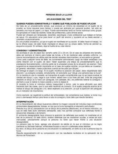 Test de hombres bajo la lluvia - Imagui