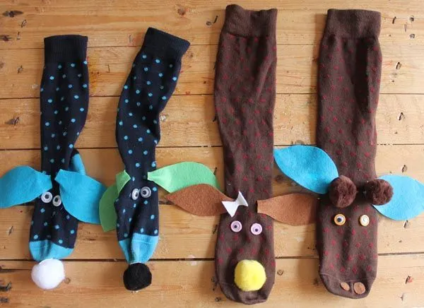 manualidad con calcetines | Escarabajos, Bichos y Mariposas manualidad con calcetines | Escarabajos, Bichos y Mariposas